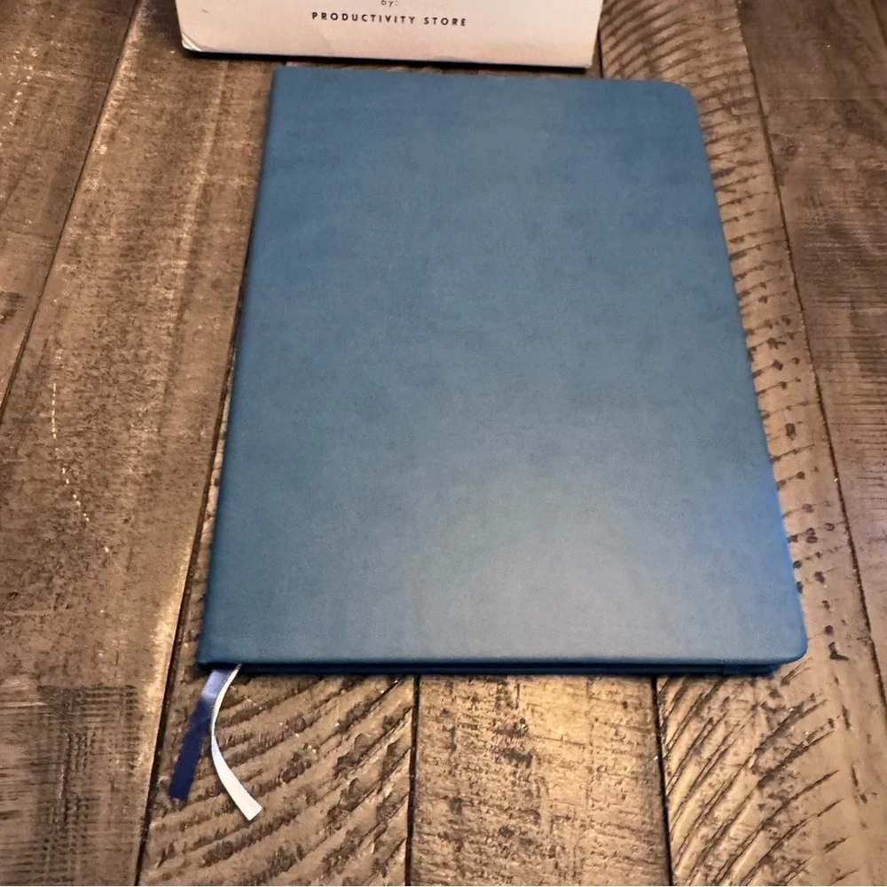 Productivity Store Hourly Planner Max A4 Navy Blue Notebook‎ Book Stickers New